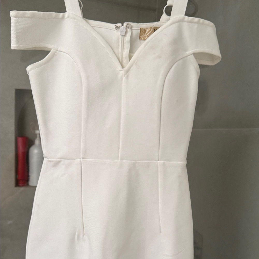 Hybrid Apparel White Midi Dress - Picture 3 of 8